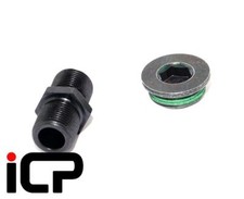 ICP Modine Oil Cooler Delete Adaptors Fits: Subaru 'EJ' Engine EJ20 EJ22 EJ25