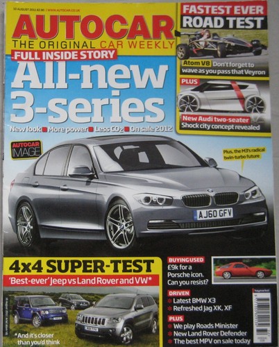 Autocar magazine august - autocar,