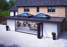 Bi fold doors and roof