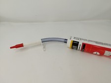 Curved Modular 110mm Extender for Extra Long Caulk / Silicone Sealant Nozzle