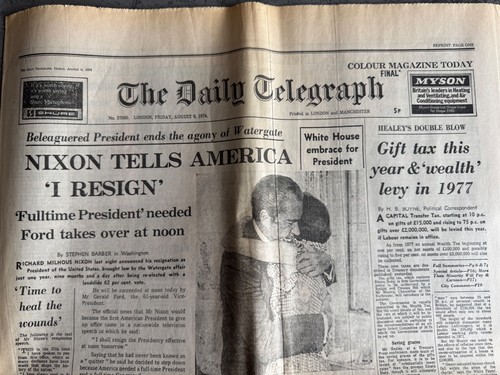 Daily telegraph newspaper - daily,