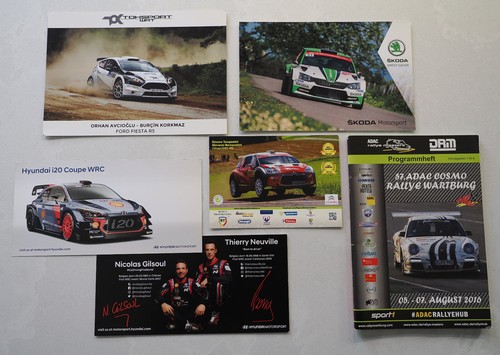Rallye cards and - and, programme