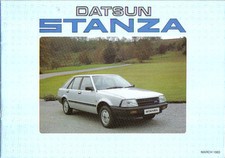 Datsun Stanza 1.6 1.8 GL SGL