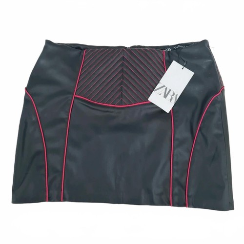 Zara faux leather high - zara,