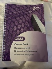 BPP CIMA E2 Course Book