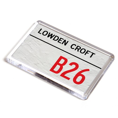 Fridge magnet lowden croft - fridge,