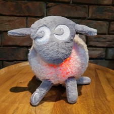 Ewan the Dream Sheep Deluxe Grey Baby Soother (SweetDreamers) Light And Sounds