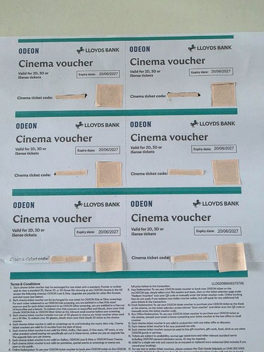 Odeon cinema tickets - odeon,