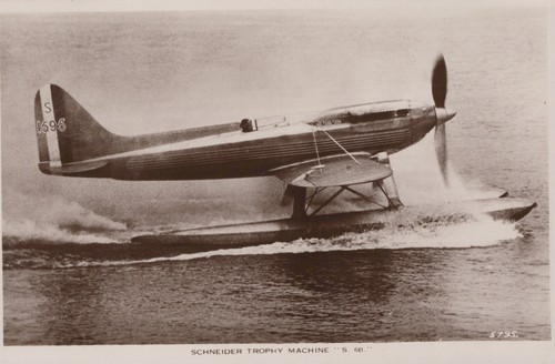 Schneider trophy machine - trophy,