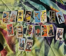 Man From Uncle Sweet Cigarette Cards 30 - 47  (missing 45)  vg