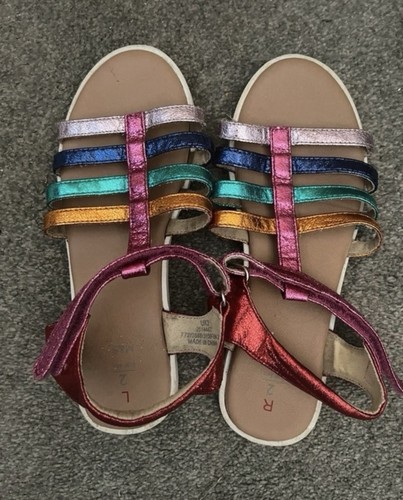 Next girls rainbow sandles - next,