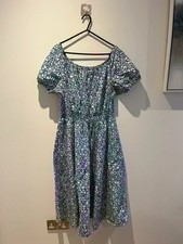 Boden Women’s Blue and White