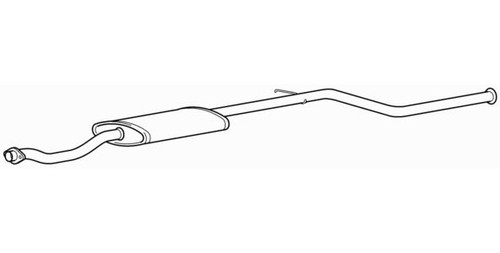Centre exhaust middle - centre,