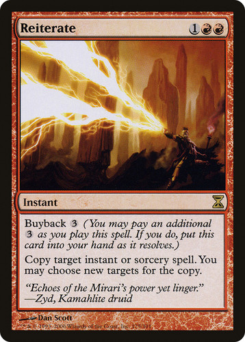 Mtg reiterate tsp nm - ~,