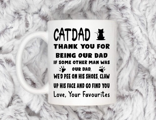 Cat dad funny fathers - day, gift