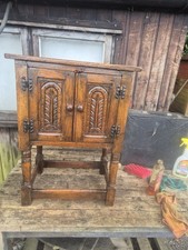 Vintage Jaycee Pedestal  Oak