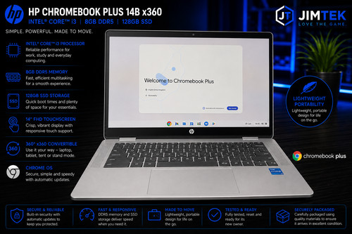 Chromebook plus 14b 8gb - hp,