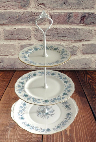 Vintage tier cake stand - stand,