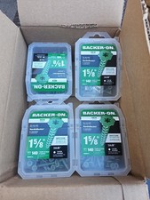 Backer-On 9 X 1-5/8 HardieBacker Cement Board Screws 140PK X4 