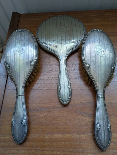 Antique piece vanity - antique, set