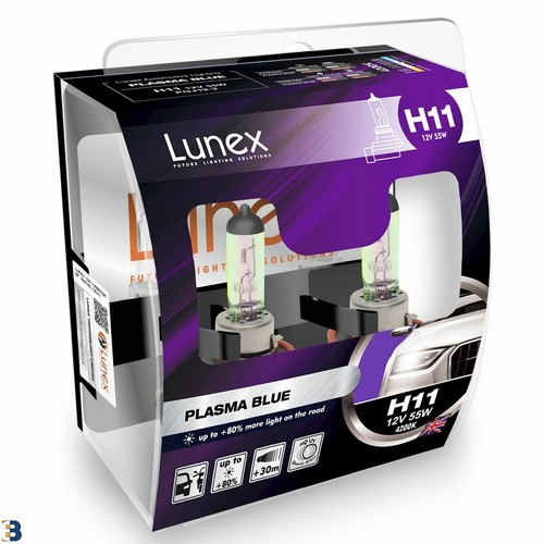Lunex h11 halogen plasma blue - plasma,