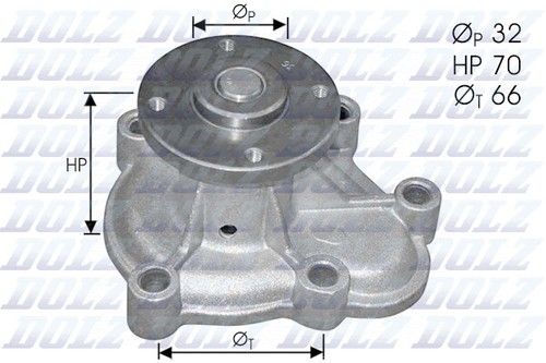 Water pump for vauxhall - pump,