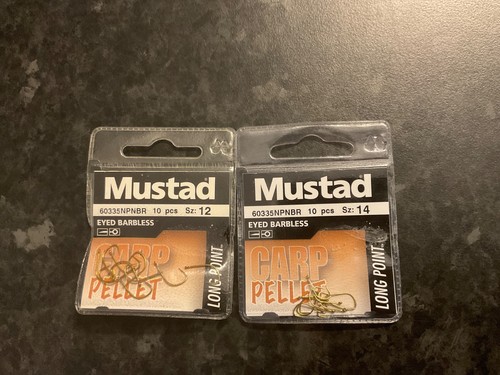 Mustad long point carp pellet - long,