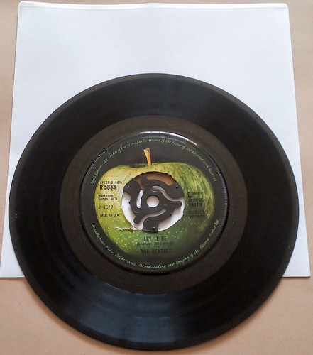 Let the beatles single - let,