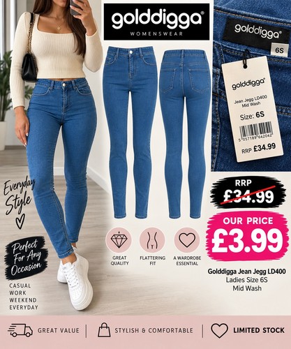 Ladies jeans legging slim fit - ladies,