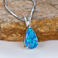 Blue Opall Stone Pendant