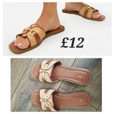 Sainsbury's Tu Sandals Mules Slippers Size 6 Current Season