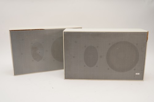 Braun l310 speakers - braun, white
