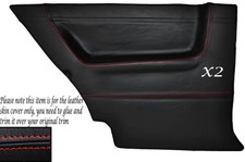 Red stitch rear - 2x, door