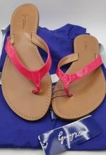 Handmade Italian LEATHER SANDALS  'ARENELLA' pink & brown UK 5.5 EU 39