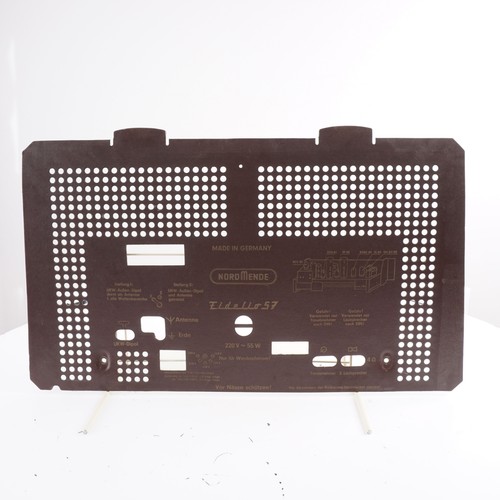Nordmende rear panel - panel, fidelio