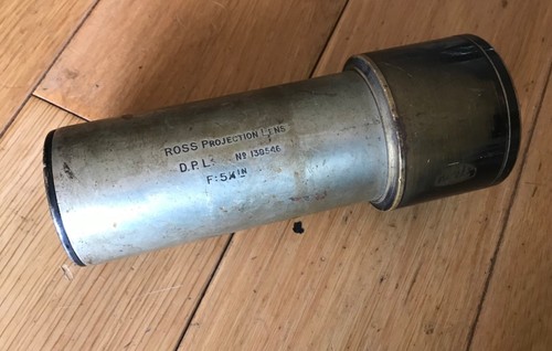Vintage ross projection lens - projection,