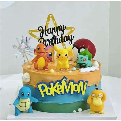 Pcs set pokemon cake - pokemon,