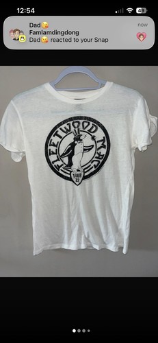 Fleetwood mac tshirt size - mac, 8