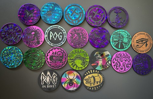 Waddingtons pog kinis slammers - pog, kinis/slammers
