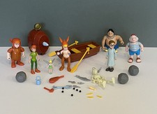 Famosa Disney Heroes Peter Pan Tinkerbell John Mr Smee Lost Boys Island Figures
