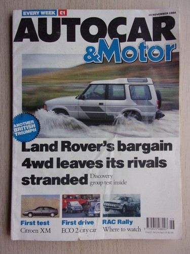 Autocar motor magazine - motor,
