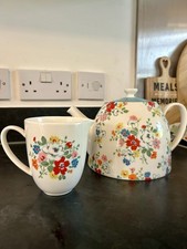 Cath Kidston Teapot and Milk Jug. Excellent Condition