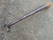 Antique 19th C French Forged Clogmakers Carpenters Wood  Carving Shaving Tool
