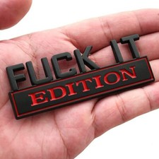 FUCK-IT EDITION Logo Emblem