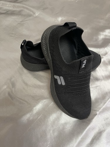 Fila women black slip on - black, slip-on