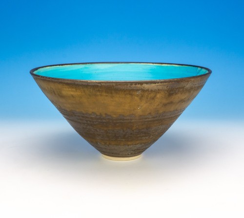 Vintage raku glazed studio - vintage,