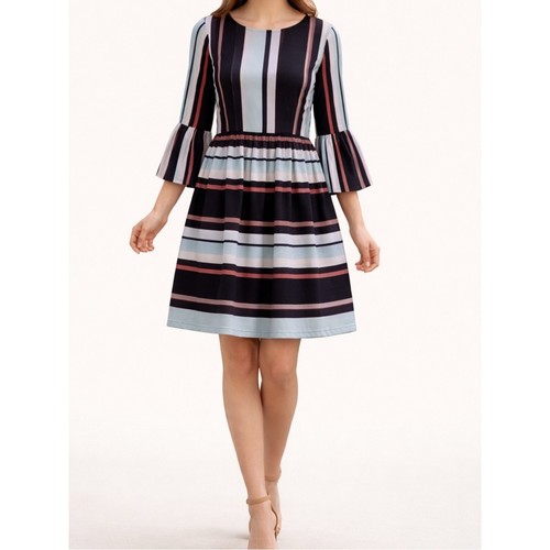 Nwt esley striped drop - striped, waist