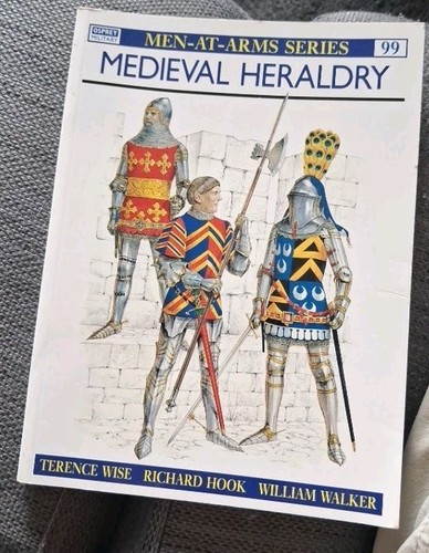 Medieval heraldry osprey men - heraldry,