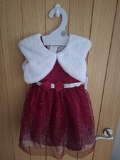 Red Sparkly Party Dress With
