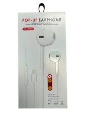 New: Pop-Up Earphones - White